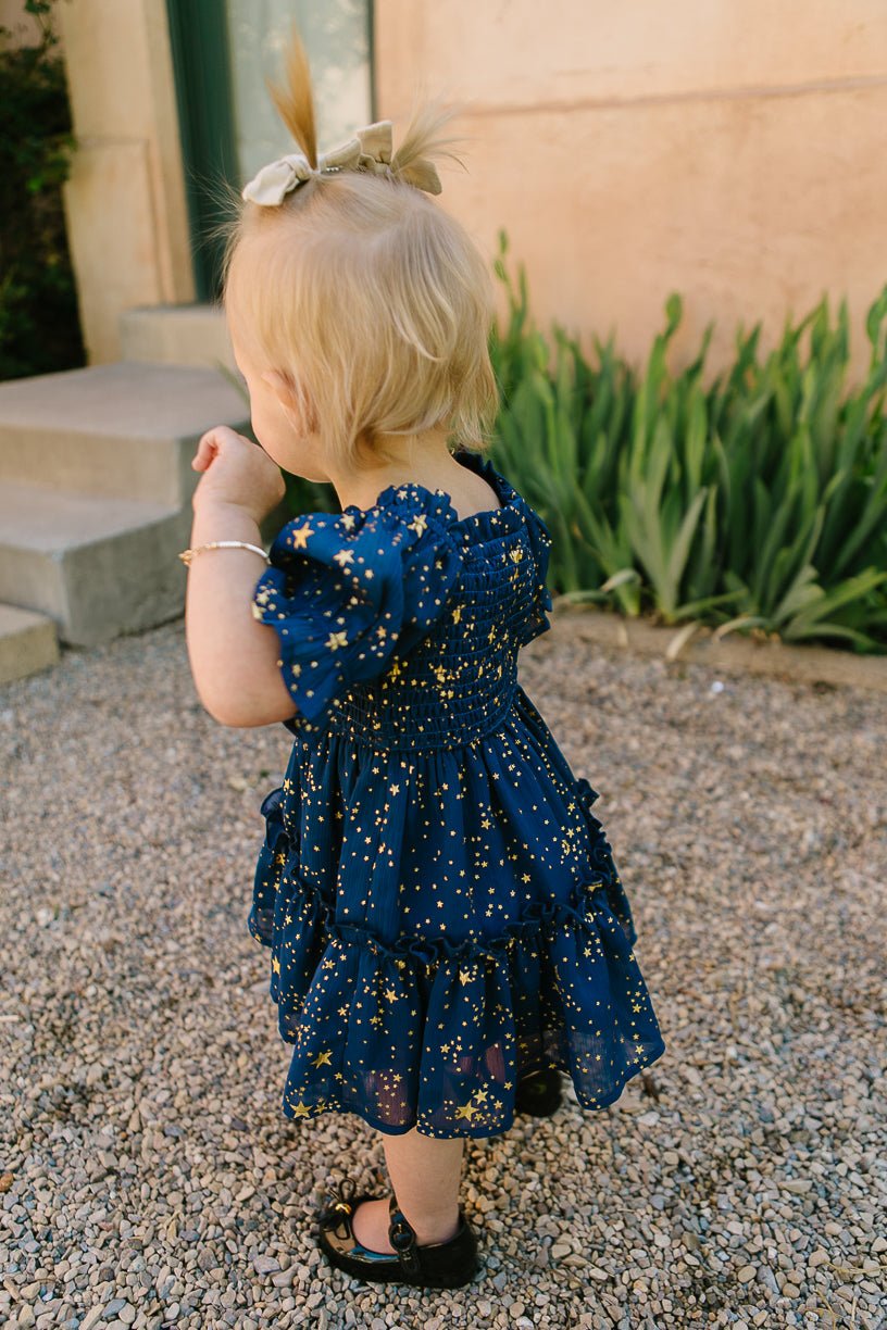 Ripening Baby Girls Kids Birthday Princess Frock Dress Royal Blue :  Amazon.in: Fashion
